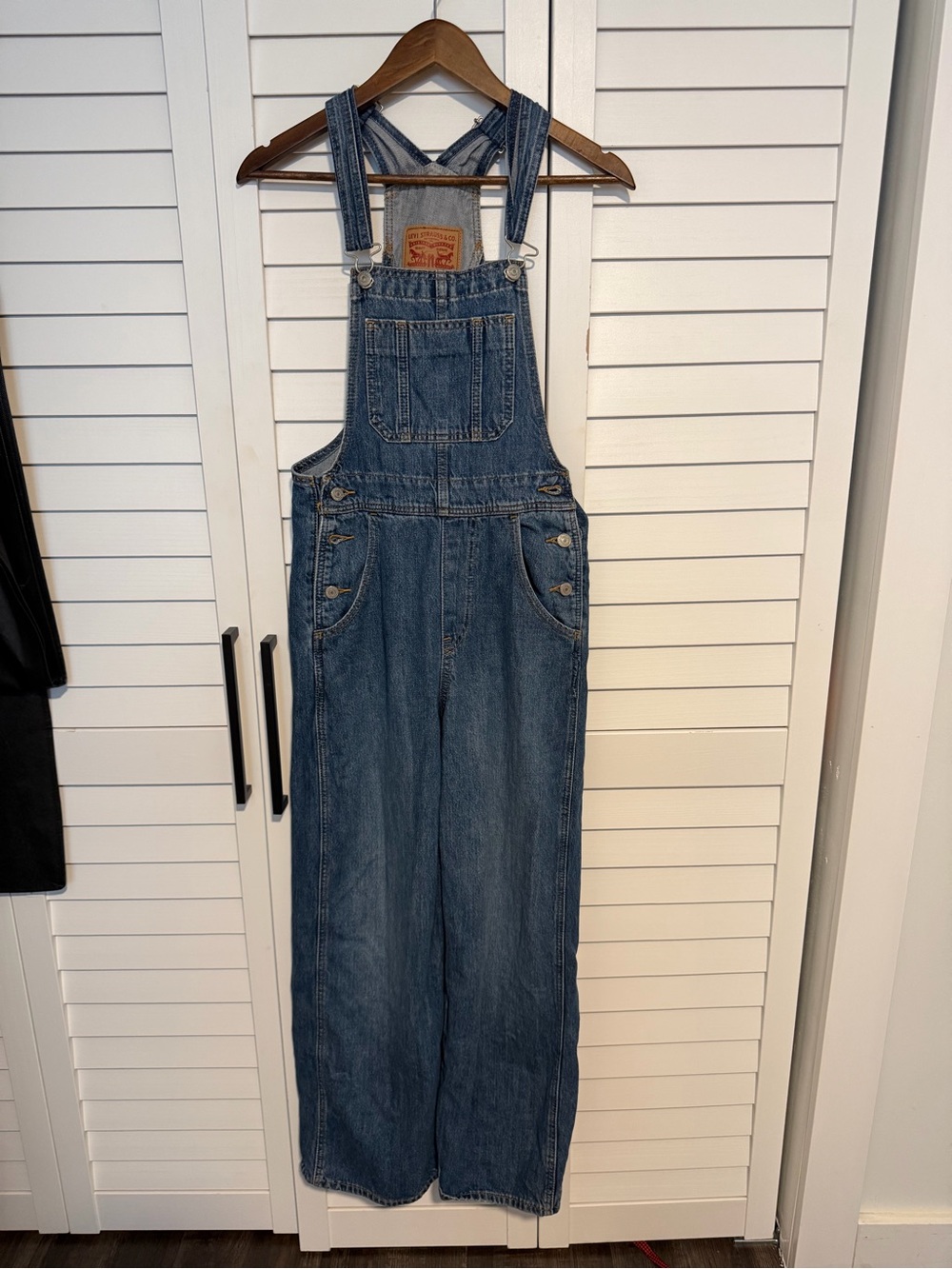 Levi's Mid Wash Denim Overalls